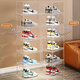 Yusenyi Shoebox Storage Box Transparent Plastic Shoe Cabinet Shoe Storage Artifact Home Shoe Rack Shoe Cabinet Storage Box Highly Transparent PP Magnetic Side Opening Door (1 Pack) Highly Transparent PP Magnetic Side Opening Door (1 Pack) 36x27x21cm 36 pcs 36x27x21cm