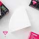 Lu Xiao and his friends Hario Japan imported filter paper v60 coffee hand-pour cone 0102 Hario filter paper puree bleached hanging ears 01 1-2 people, bleached, boxed 40 sheets 40 sheets