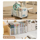 Kunfeng student book box desk storage box organizer bag placement artifact wheeled book basket large capacity iron storage box white mobile upgrade