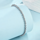 GsunG platinum round laser bead bracelet for women PT950 pure platinum round bead chain, high-end gift for wife, priced by gram, contact before bidding