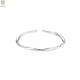 SHIGEFUKU Mobius Love Endless Loop Platinum Bracelet