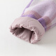 DAVE&BELLA manteau en laine pour enfants 2025 hiver nouveau style manteau en laine pour filles haut à carreaux pour enfants moyens et grands vêtements pour petite fille à carreaux rose et violet en stock 110 cm (hauteur recommandée 100-110cm)