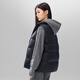 Flying in the Snow Down Jacket Women's 2025 Winter Short Loose Vest Lightweight Vest Black M