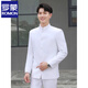 ROMON high-end Chinese tunic suit suit men's youth slim-fit stand-up collar suit Chinese style wedding dress Chinese style Tang suit Chinese stand-up collar black top + pants XL 180 weight 135-155 Jin Jin equals 0.5 kg