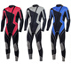 HiSEA wetsuit men's wetsuit women's winter swimming warm swimsuit 3mm wetsuit full body men's 5mm cold-proof swimsuit jellyfish suit M150 high elastic SBR material (3.0MM) 2XL