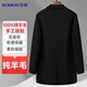Romon 100% sheep wool pure wool double-sided woolen coat men's windbreaker mid-length autumn and winter woolen coat