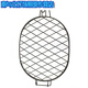 Sailotou grilled fish clips stainless steel thickened large barbecue utensils barbecue grilled fish net clips encrypted net square small barbecue clips