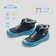 Little Blue Sheep new winter sports shoes, cotton shoes, velvet thickened anti-slip boots, black 36