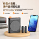 Xiaomi Buyi Little Bee Lavalier Wireless Audio Amplifier Teacher Tour Guide Shopping Guide Executor Teacher Teaching Special Class Outdoor Portable High Power Microphone Player Speaker Cloud Rock White Wireless Version Dual Microphone Magnetic Fast Charging Limited Time Special Offer