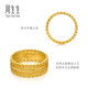 Chow Sang Sang's ancient gold ring, same style as Wang Anyu's, full gold filigree 94540R, priced at 11 circles, 6.65 grams