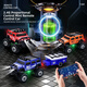 Bigfoot alloy mini remote control car off-road climbing desktop rc ultra-small car toy children's four-wheel drive drift silver Hummer 1 hour battery life_four-wheel shock absorber alloy body mini remote control front and rear lights + USB charging cable + gift box