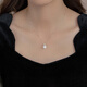 Centenary-old Xiangyuan White Princess Natural Freshwater Pearl Necklace Extremely Bright Perfect Round Princess Pendant Single Female 92 Aurora Flawless Perfect Round Freshwater Pearl Pendant 8-9mm