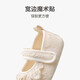 Xiderui (xiderui) baby floor shoes for spring and summer cotton shoes for infants and toddlers thin princess non-slip toddler shoes for girls' shoes and socks Beige lace shoes 12 CM Reference age 6-9 months