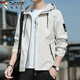 Woodpecker (TUCANO) Jacket Men's Autumn and Winter Jacket Men's Casual Workwear Hooded Jacket Loose Men's Khaki XL