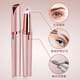 Sawang German electric eyebrow trimmer, eyebrow trimming artifact, eyebrow trimmer, one-stroke shaping eyebrow trimmer for men and women, anti-scratch, safe, multi-functional, rechargeable eyebrow trimming knife for women, flagship model, cherry blossom powder, safe and not harmful to the skin, whole body wash, easy to use for novices, one-stroke shaping