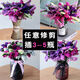LDVEP Yunnan Forget-Me-Nots Dried Flower Bouquet of Gypsophila Real Flowers Purple Forget-Me-Nots 2Jin Jin equals 0.5kg