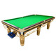 Xingpai (XING PAI) billiard table marble standard nine-foot commercial steel warehouse bluestone board Chinese black eight household two-in-one billiard table with 1.2 steel warehouse Qiaojin legs/4.5 bluestone board/