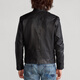 RALPH LAUREN Ralph Lauren однотонная мотоциклетная куртка на молнии с воротником-стойкой кожаная куртка мужская черная черная M