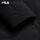 FILA Official Men's Down Jacket 2025 Winter Fashion Casual Comfortable Warm Hooded Jacket