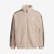 Adidas men's and women's casual sports polar fleece jacket HY2684 light brown XL