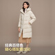 Bosideng 25 Years Down Jacket Women's Winter 90 Down Thick Hooded Loose Mid-Length Casual Versatile Warm Jacket