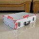 Qiaobolai aluminum alloy portable hardware tool box instrument sample display box file storage storage box supports customization 523513 tool box