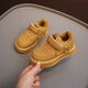Terranis Yangma recommends baby shoes, toddler shoes, boys' shoes, autumn children's sports shoes, girls' fleece shoes, yellow 26_inner length 15.6cm