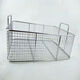 Poetry Oriole stainless steel square shaking basket, flour-coated table, drain basket, chicken nuggets, flour-coated square mesh, leaking net, soaking basket oil, steel 46 large shaking basket