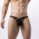 Sexy underwear men's bed mood temptation large size gay special thong hot open crotch sex MP280 black M recommended 90-120Jin Jin is equal to 0.5 kg