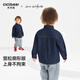 Ciciibear (ciciibear) master co-branded ciciibear baby denim shirt boys jacket winter 2025 new children's long-sleeved shirt lunar eclipse blue 90