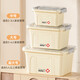 Large medicine box with lid for household clothes, toys, snacks, books, portable storage box, large capacity plastic organizing box 33*23.5*18.5cm medium layered medicine box