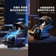 Oaks 4D+4D dual movement massage chair home space capsule 2025 top ten brands fully automatic full body zero gravity intelligent multi-functional space capsule massage sofa gift for parents Super top dual movement white - full configuration + upgraded 10,000 yuan movement + headband design high-end gifts for parents, the elderly, wives, girlfriends, boyfriends, ladies, elders