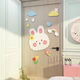 
Internet celebrity bedroom door sticker drawing children's small room layout wall decoration girl bedside princess ins transformation 16797u0004-picture color 5mmlk board medium