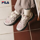 FILA official women's shoes Cat Claw 6 dad shoes sneakers 2025 autumn new shoes thick-soled casual shoes light gray purple/lavender-GA 37.5