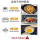 Jidaocook tin foil air fryer household special paper tin foil tray oven baking barbecue round tin foil box 6 inches deeper 20 pieces 3-5L universal