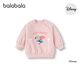 Balabala Crazy Animal IP children's clothing children's sweatshirts plus velvet winter 2025 new tops for boys and girls thickened