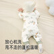 YEEHOO baby quilted jumpsuit autumn and winter thickened and warm newborn baby winter baby clothes