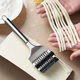 Qinkai's new manual noodle cutter household stainless steel noodle cutter roller noodle cutting artifact noodle knife strip noodle cutter handheld grab large nine-wheel blade stainless steel noodle cutter
