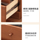 Huixun solid wood desk bookcase bookshelf combination computer desk bedroom home student writing desk multi-functional children's study table walnut color #desk + bookshelf 100cm*60cm*75cm total height 185cm