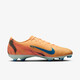Nike (NIKE) Mercurial 16 Mbappe KM mid-range FG/MG mixed nail football shoes for adults men FQ8377-801 801 light melon orange_peacock blue_Igloo blue 45 feet length 29cm