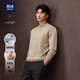 HLA Hai Lan House sweater men's 25 light business fashion solid color warm sweater men's autumn