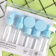 Beauty Tool Set Travel Cosmetic Dispensing Bottle Portable Washing Bag Set Press Spray Bottle Lotion Empty Bottle Travel Dispensing Set-Candy Blue 1 Set 1 Piece