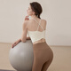 Youyou Sports Bra Shockproof High-Intensity Pilates Fitness Yoga Bra Vest J15006T1T Beige M