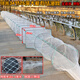 Earth net fish pot folding shrimp pot large ground net cage big eye small eye lobster crab pot knotted fishing net 12 meters 19 sections 50-40 enlarged frame 4 mm eye