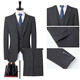 GOLDLION G+ goldlion suit suit Korean version business casual slim wedding dress groomsman fashion casual suit men's suit flagship official dark gray M 170/88A