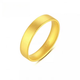 Lan Lian gold-wrapped gold pure gold 999 ancient ring for men and women 2025 new pure gold ring ring gift for girlfriend, gold 0.4 grams - size 8