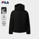FILA Official Men's Down Jacket 2025 Winter Fashion Casual Comfortable Warm Hooded Jacket