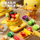 Xinshite (XST) Children's House Playing Kitchen Toys Cooking and Frying Voice Induction Cooker Set for Boys and Girls 3-6 Years 7 Birthday Gifts