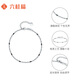 Liuguifu Jewelry pt950 platinum streamer all-match bracelet simple fashion platinum bracelet gift for wife birthday gift streamer about 2.85g