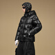 Gao Fan and Tian Xuning same style black gold goose down jacket Pioneer 5.0 five grid 2025 new down jacket black 5.0 M